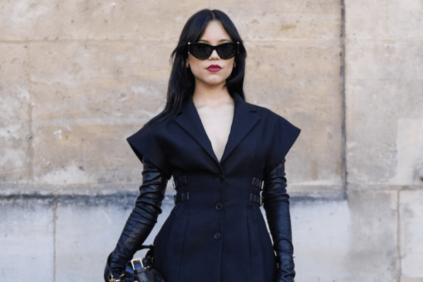 Jenna Ortega stuns at Dior's Paris show