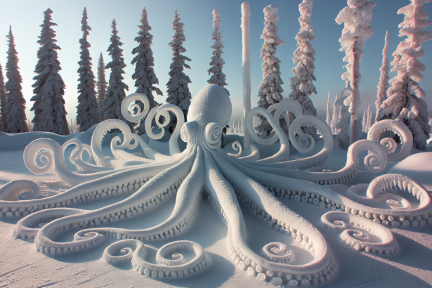 Snow octopus