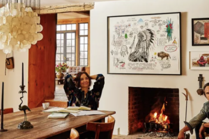 Inside Walton Goggins's enchanting 1920s lodge