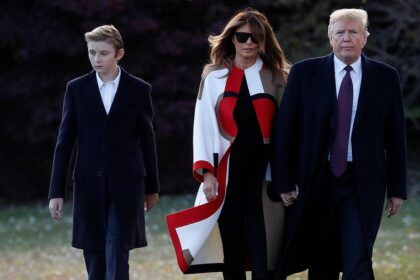 Barron Trump sparks rumors of multilingual fluency