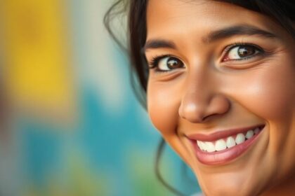 Portrait of Samara Saraiva with a warm smile.