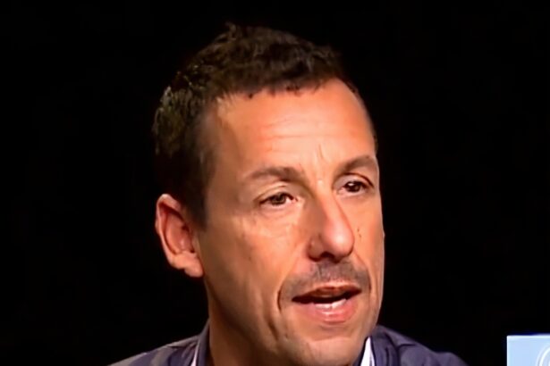 Adam Sandler laughing like a hyena at MJF
