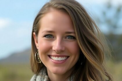 Portrait of Kelly Dale Anderson smiling outdoors.