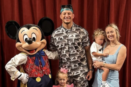 Mahomes family enjoys magical Disney vacation