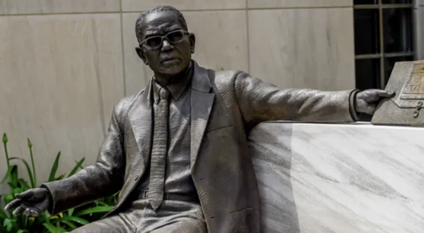 Unveiling of Fred Gray sculpture honors civil rights pioneer