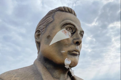 Vandal targets Elon Musk statue in Texas