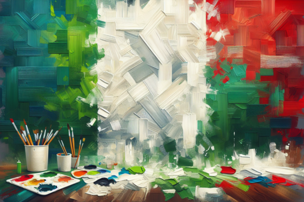 Teenager Painting