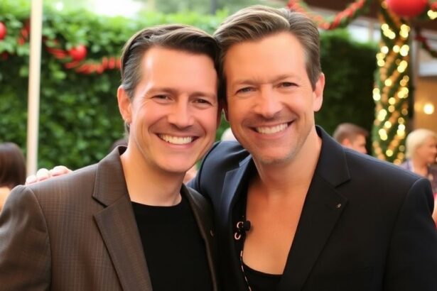 Pete Hegseth and spouse smiling at a public event.