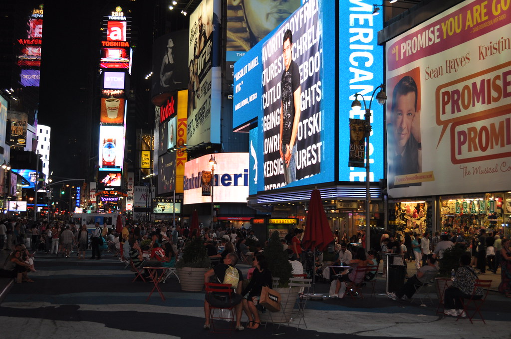 New statue in Times Square ignites debate