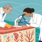 fingertips wrinkle water