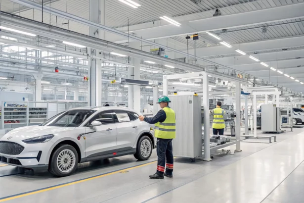 ford electric vehicle production