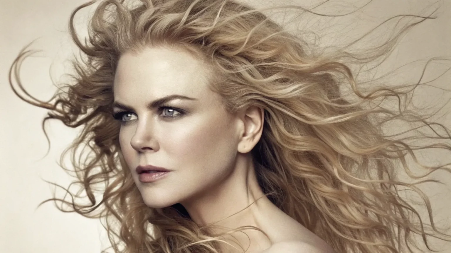 kidman wild hair