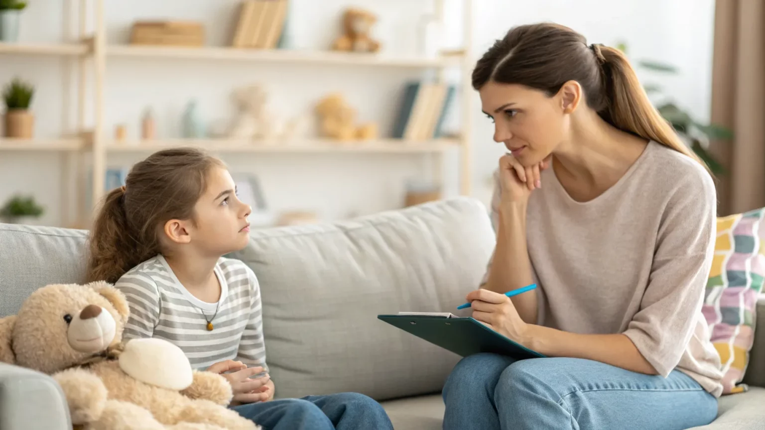 parents teach children