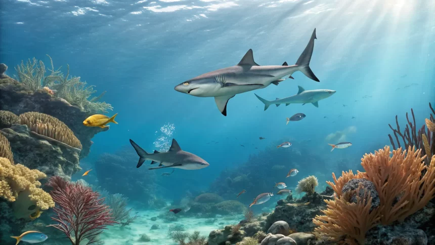 sharks undersea sound