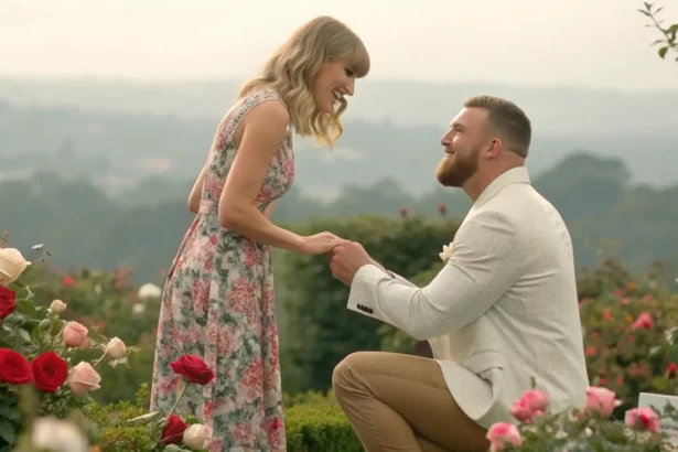 swift kelce engagement