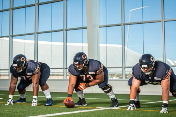 bears reinforce interior line williams