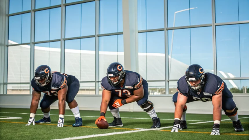 bears reinforce interior line williams