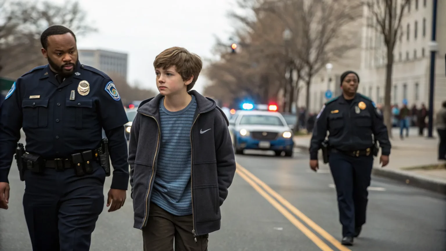 boy arrested weapons charges