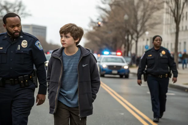 boy arrested weapons charges