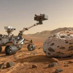 mars rover spotted rock