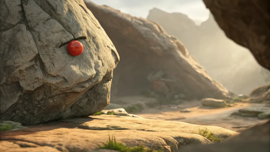 neandertal ochre mark hints symbolism