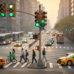 new traffic signals reward ridesharing