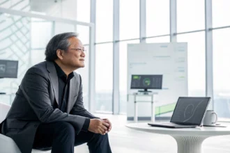 nvidia ceo pledges patience amid competition
