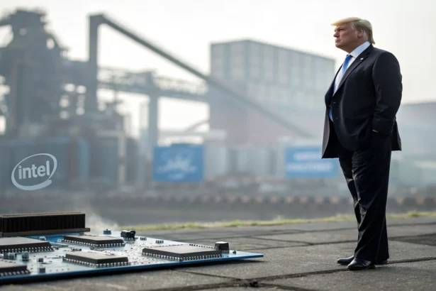 trump stakes steel intel companies