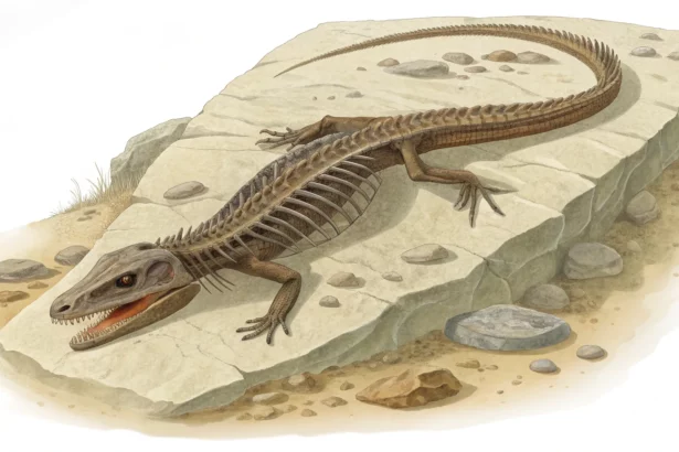 ancient lizard discovery snake origins
