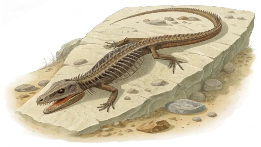 ancient lizard discovery snake origins