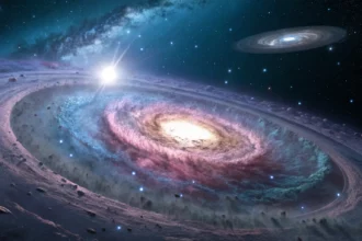 ice around baby star offers clues