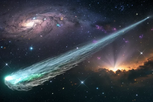 interstellar comet atlas sheds water