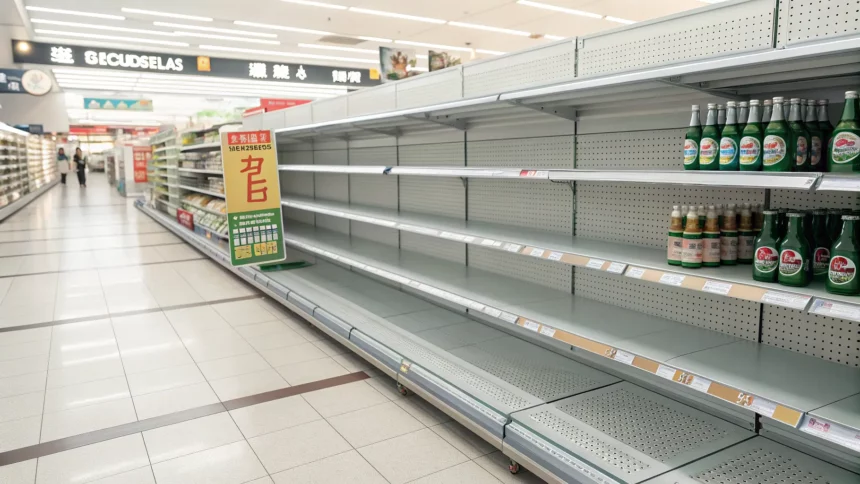 japan faces shortage top beer