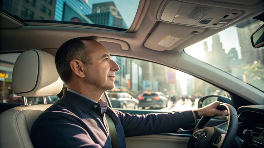 lyft ceo drives amid million rides