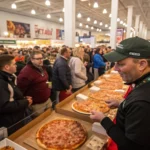 portnoy draws pizza showcase thousand