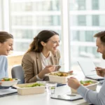 workers spend weekly on lunch