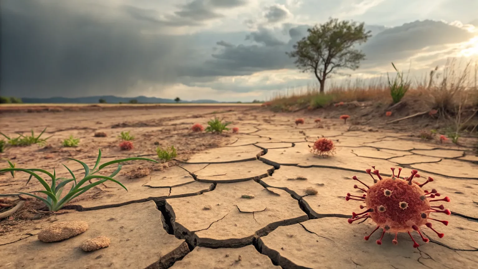 dry soils favor methane eating microbes