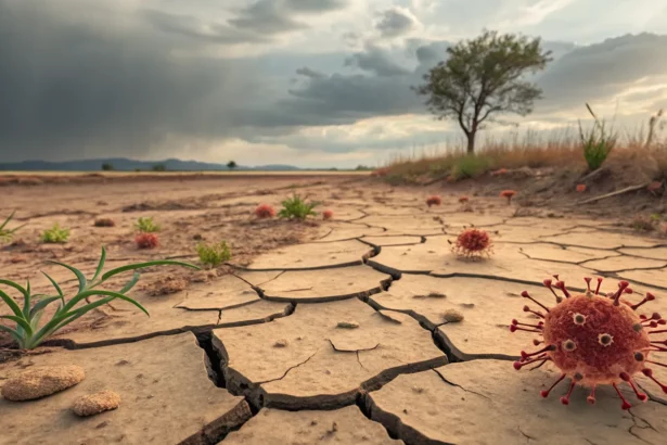 dry soils favor methane eating microbes