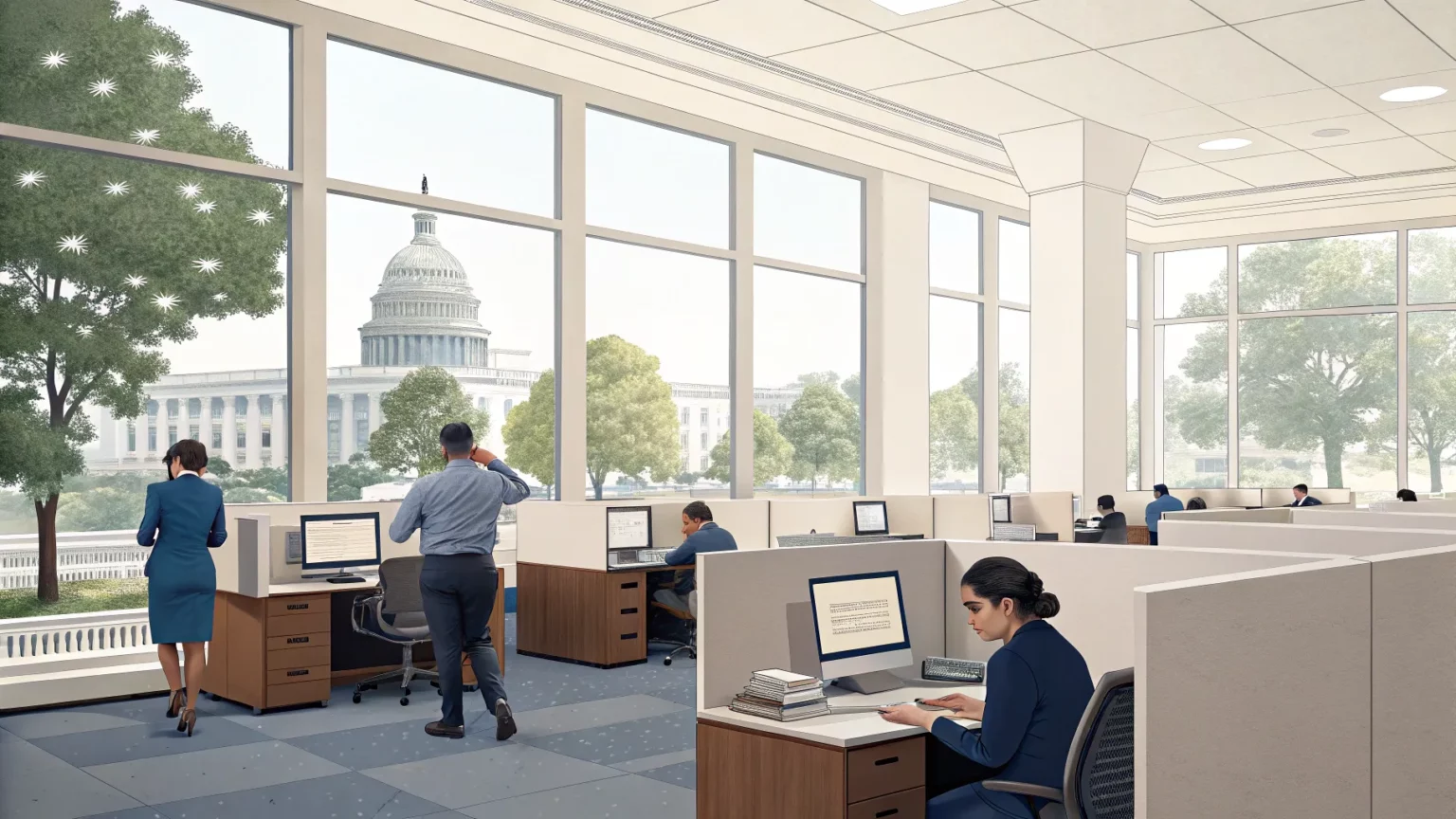 government reopens economic data nears