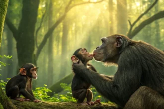 scientists trace kissing to early primates evolutionary origins of kissing behavior recent scientific research has uncovere