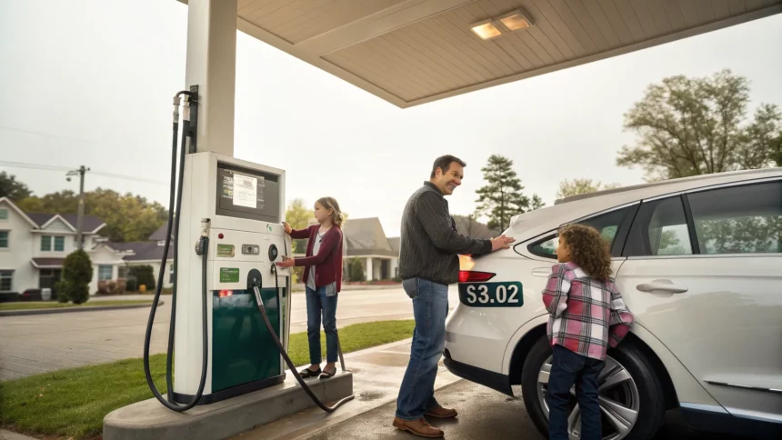 white house credits policy cheaper gas