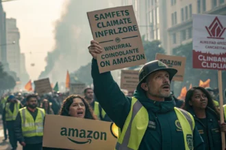 amazon workers black friday protests