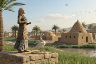 ancient figurine spiritual shift middle east