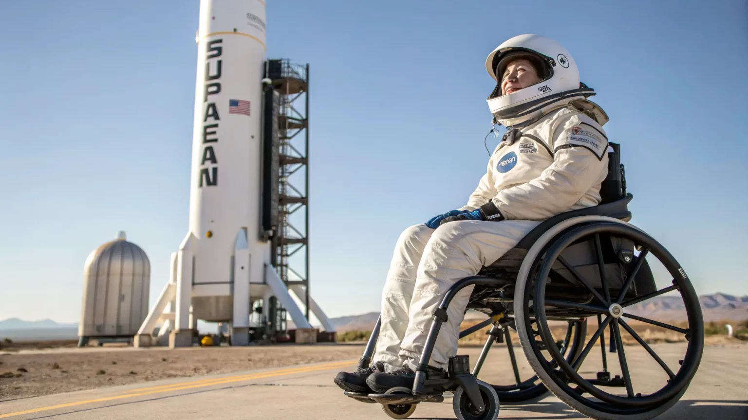 blue origin wheelchair accessible spaceflight