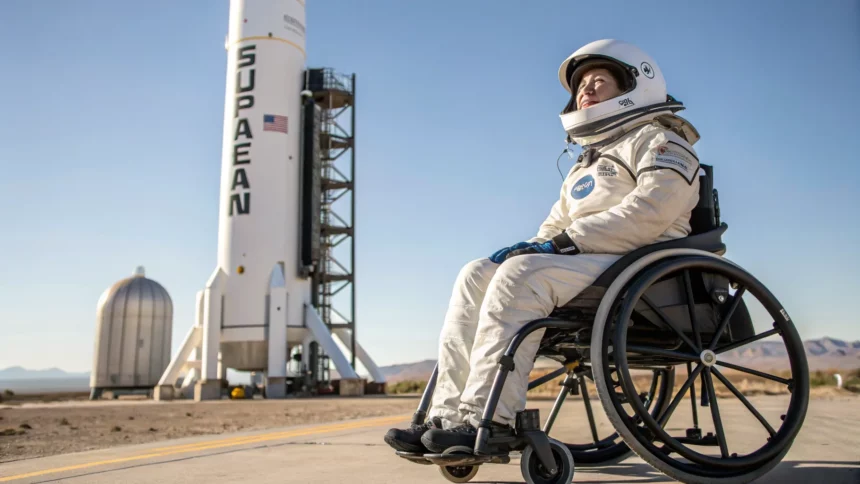 blue origin wheelchair accessible spaceflight