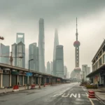 china investment property market decline