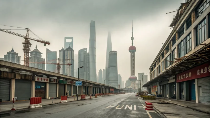 china investment property market decline