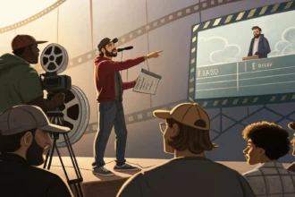 director defends on set improvisation over ai