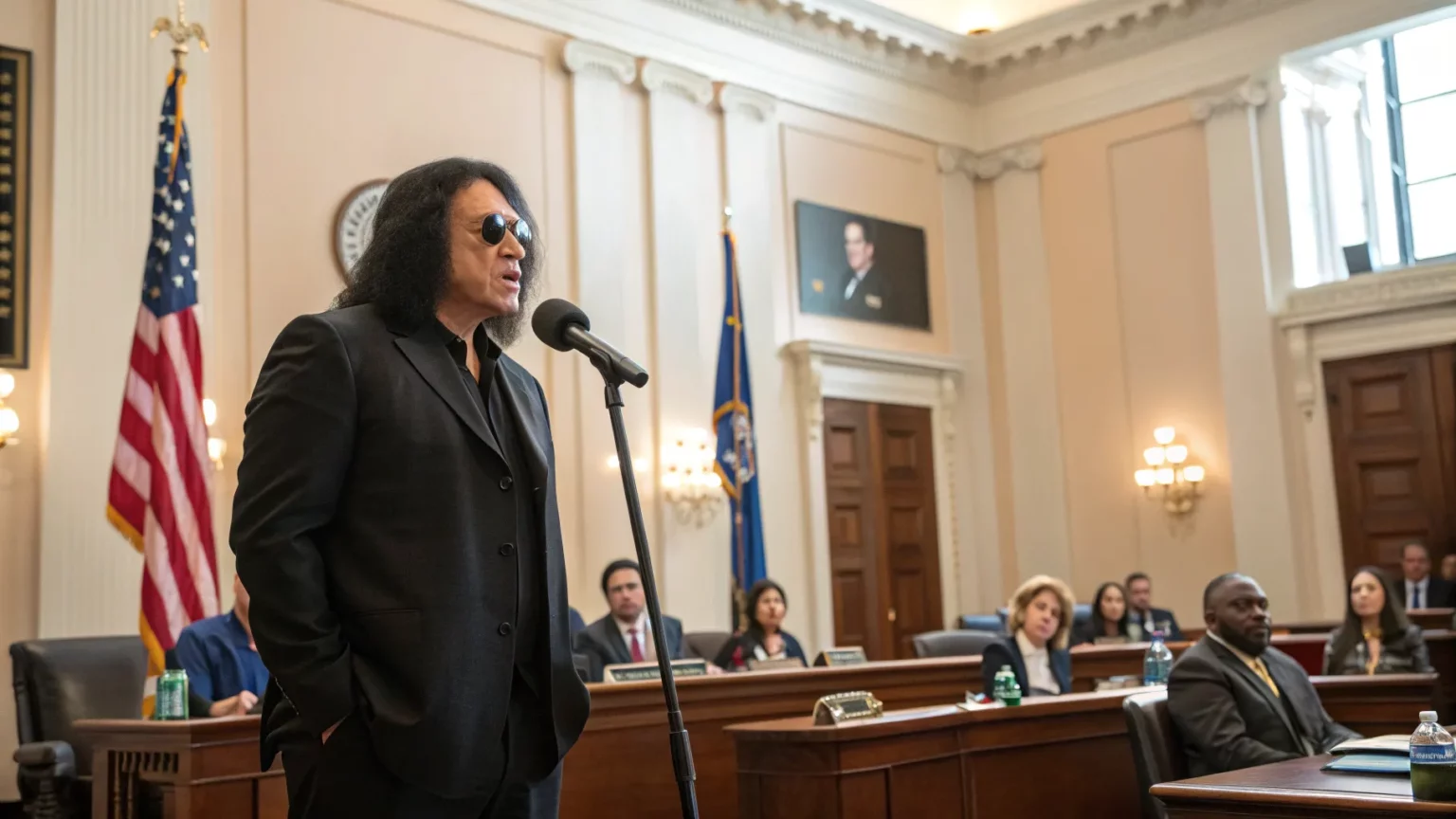 gene simmons testify radio royalties