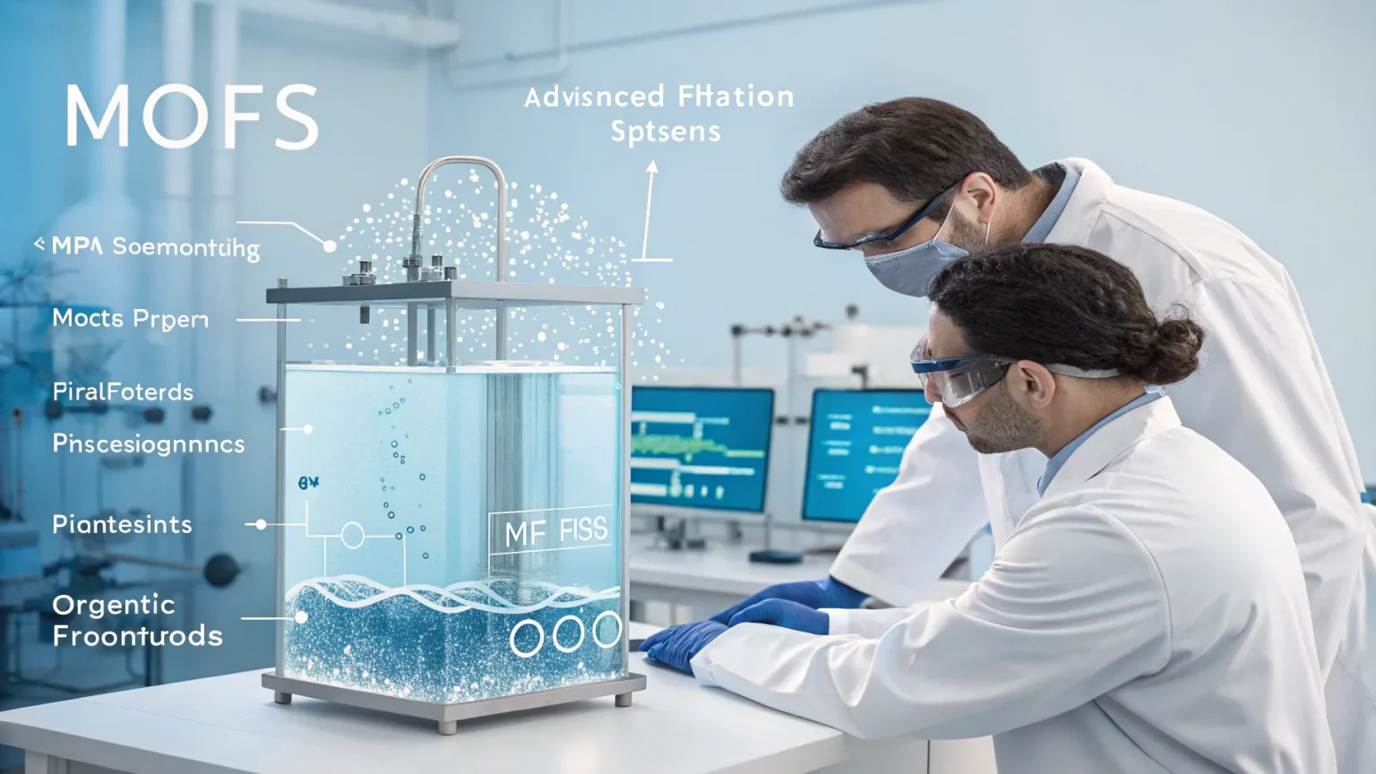 mofs trap pfas fast reuse